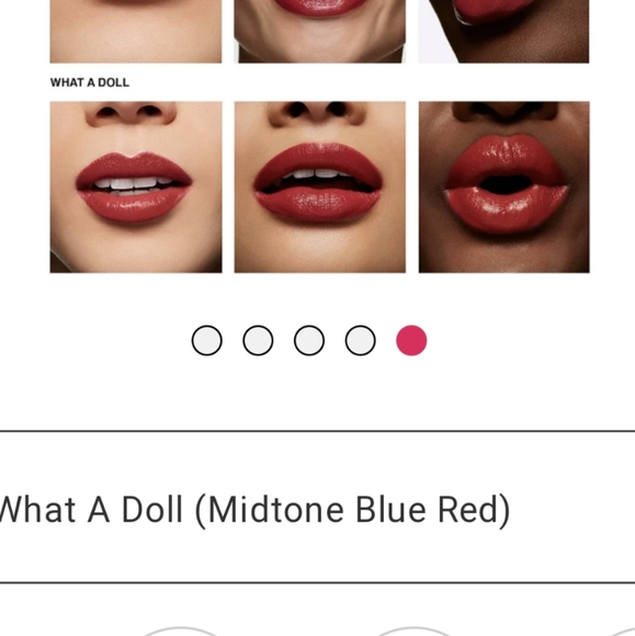 🍀2/40 MAC love me lipcolour in "what a doll" BNIB - Picture 4 of 4